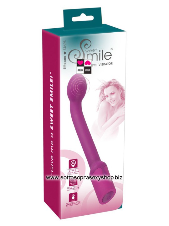 Vibratore G-Spot Impermeabile: Curvo e Flessibile con 10 Modalità di Vibrazione