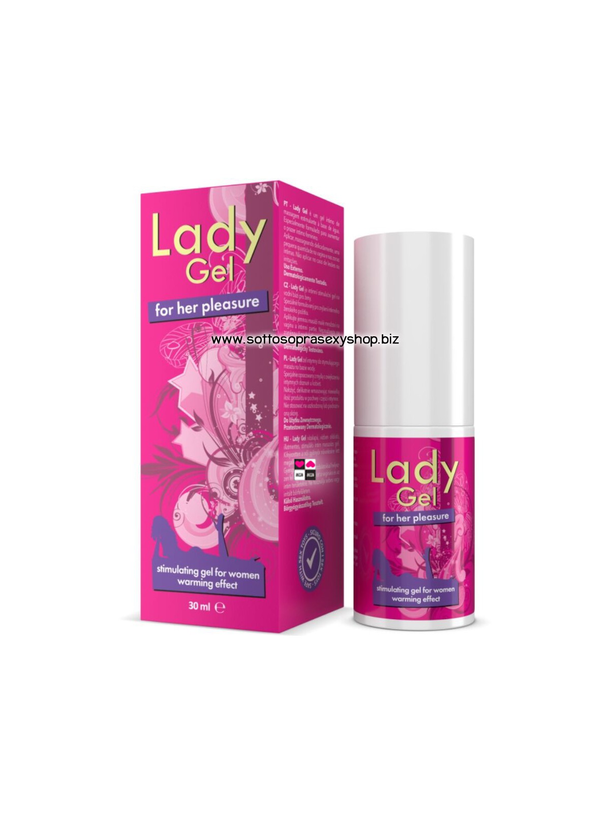 Lady Gel: Gel Stimolante per Clitoride e Vagina per Orgasmi Più Intensi