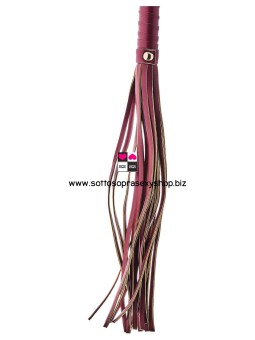 Flogger in Ecopelle Robusto ed Elegante: 30 cm di Piacere Sensuale