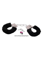 Manette con Pelliccia Colorata : Gioco Erotico con Chiave e Tasto di Sicurezza