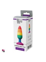 Plug Anale Pride in Silicone: Colorato, Sicuro e Confortevole