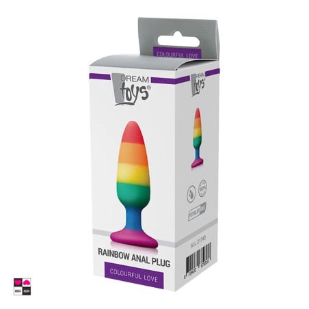 Plug Anale Pride in Silicone: Colorato, Sicuro e Confortevole