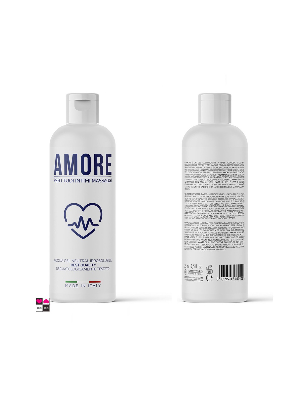 AMORE: Lubrificante a Base d'Acqua per un'Esperienza di Piacere