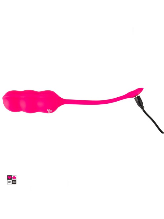 Palline dell' Amore a Scuotimento  Ricaricabili! Lunghezza Totale: 21 cm Diametro: Varia da 2,8 cm a 3,4 cm
