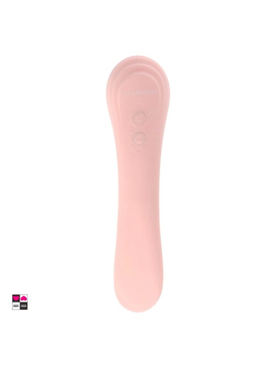 Pink Obsession pannello controlli posteriore pulsanti vibrazione ricarica USB|89,00 €|Sottosopra Sexyshop