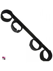 Blaze barra con manette e cavigliere laterale 41cm cinghie regolabili|Sottosopra Sexyshop