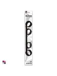 Blaze barra con manette e cavigliere bondage 41cm confezione nera|Sottosopra Sexyshop