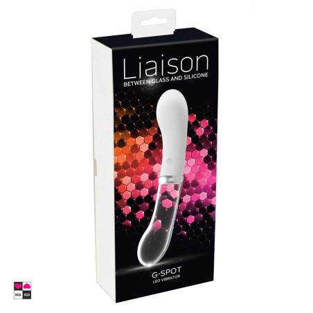 Packaging discreto ed elegante. Contenuto: vibratore G-Spot LED, cavo ricarica USB, manuale istruzioni.