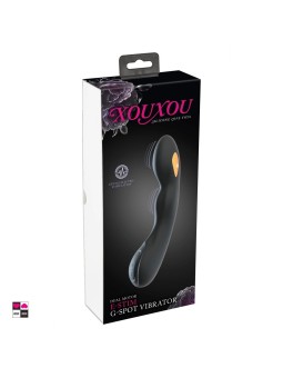 Packaging elegante discreto. Include: vibratore e-stim, cavo USB magnetico, manuale elettrostimolazione punto G