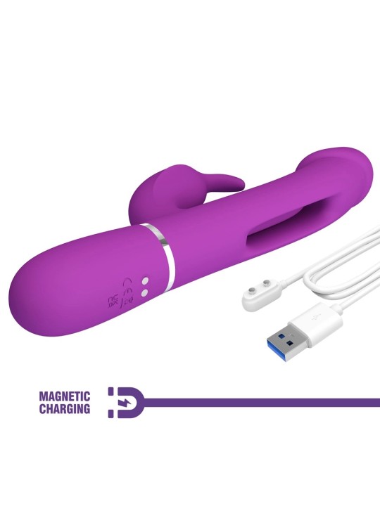 Sistema di ricarica magnetica USB per vibratore Rabbit Twinkled waterproof