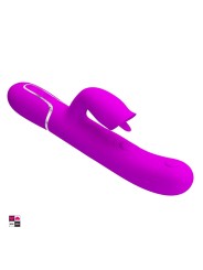 Dettaglio del coniglietto vibrante e della lingua oscillante di Gigi|Vibratore Rabbit Gigi - Spinte, Leccate e Pulsazioni Orgasmiche