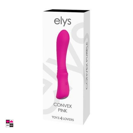 Confezione Vibratore in silicone flessibile colore fucsia superficie vellutata