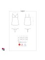 Vestito Sexy, Elegante e Sensuale con Perizoma -  Obsessive Taglia s/m Scheda Informativa