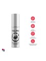 Dettaglio erogatore spray Tauro ritardante — applicazione con 2 spruzzi