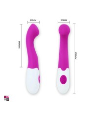 Vibratore Punto G Silicone Soft| 30 Vibrazioni Silenziose. Silicone. Misure