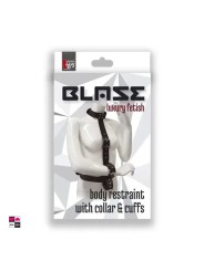 Imbracatura di Contenimento BLAZE con Collare e Polsini Staccabili –  Dimostrazione Fissaggio