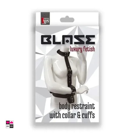 Imbracatura di Contenimento BLAZE con Collare e Polsini Staccabili –  Dimostrazione Fissaggio