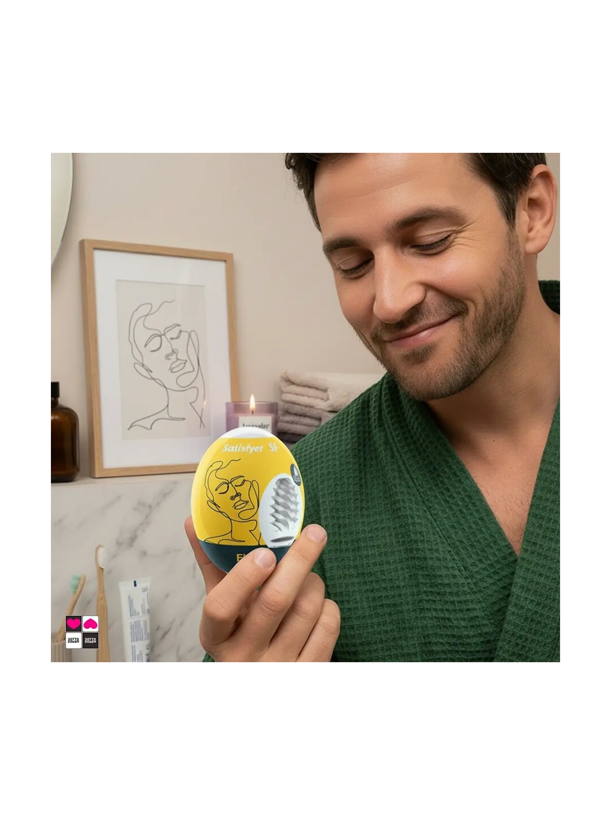Masturbatore a uovo Satisfyer