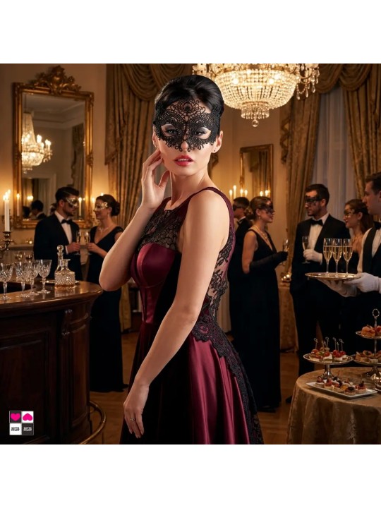 Maschera in Filigrana: L’Accessorio Perfetto per Giochi di Seduzione Avvincenti