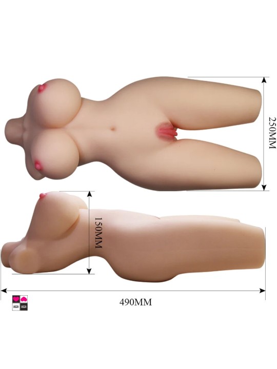 Mezzo Busto Tiffany Realistico 5,5 Kg | Doppio Accesso e Realismo