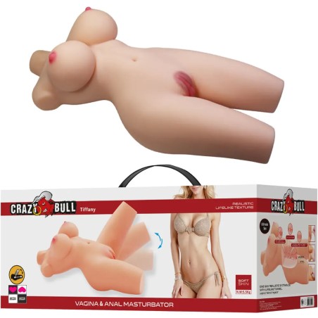 Confezione di Mezzo Busto Tiffany Realistico 5,5 Kg  in TPE