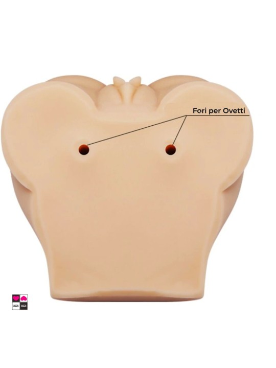 Masturbatore Realistico Da pulire subito dopo l’uso con toy cleaner specifico per più igiene e durata.