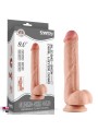 Fallo 24 Doppia Densità Real - Ventosa Potente Lunghezza 23 cm diametro 4,3 cm