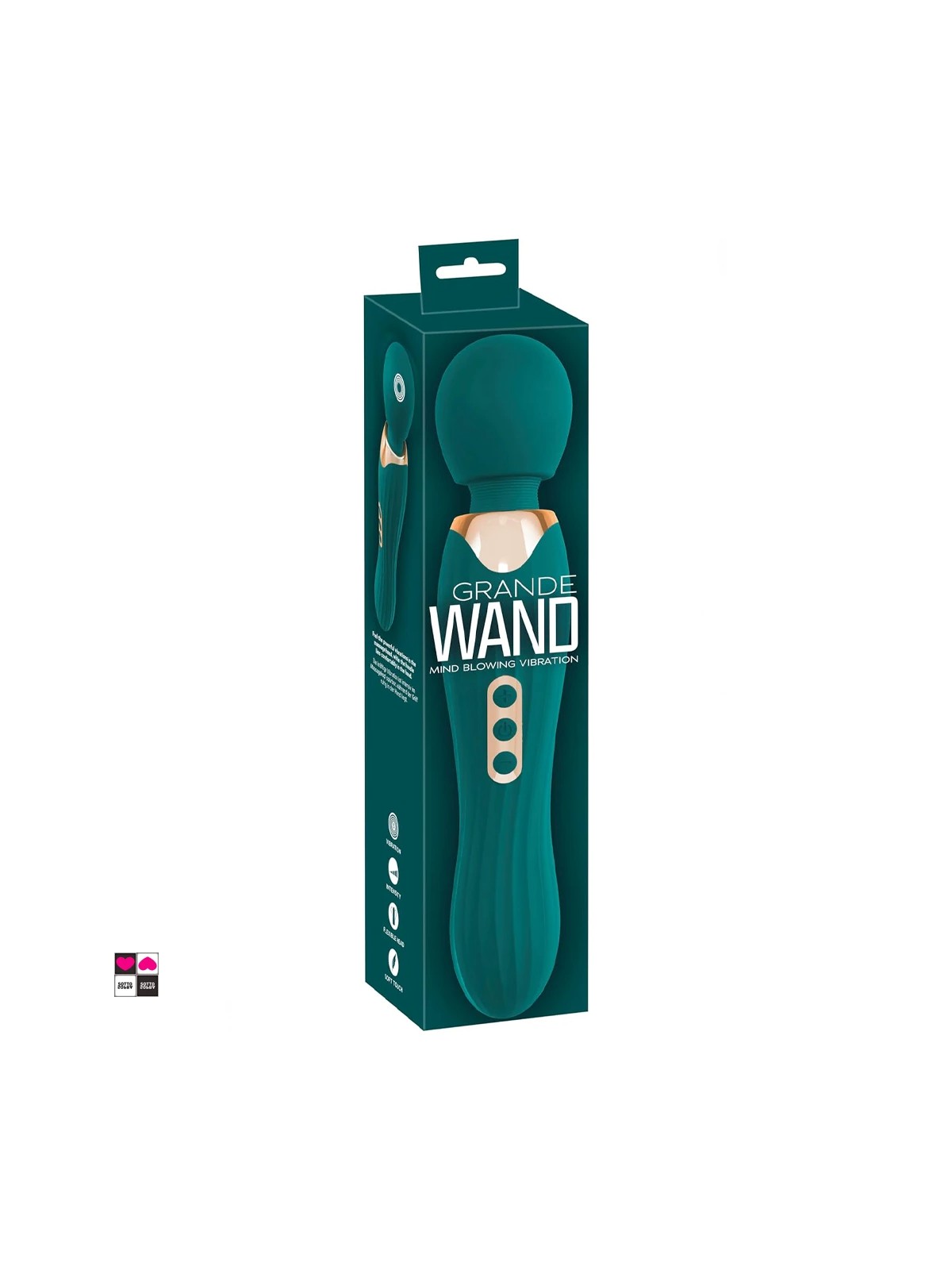 Wand vibrante extra forte You2Toys nella confezione originale: 5 programmi e 7 intensità di vibrazione