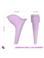 Design ergonomico e misure del dispositivo Kibi: studiato in morbido TPE per aderire senza perdite.