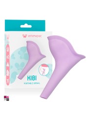 Confezione Kibi Intimichic: il tuo nuovo dispositivo per fare pipì in piedi, flessibile e tascabile.