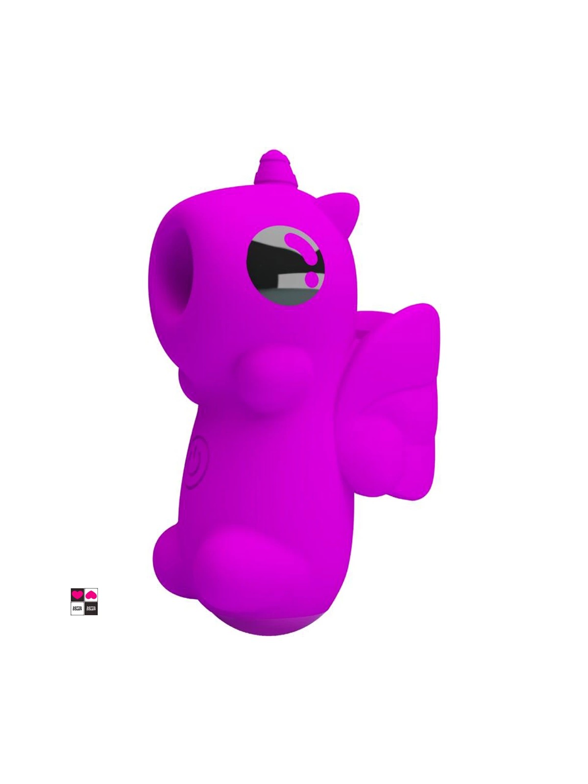 Mini succhiaclitoride da dito Pretty Love Magic Unicorn viola