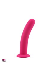 Dildo anale flessibile in piedi sulla ventosa, curvo per la prostata