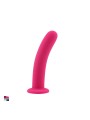 Dildo anale flessibile in piedi sulla ventosa, curvo per la prostata