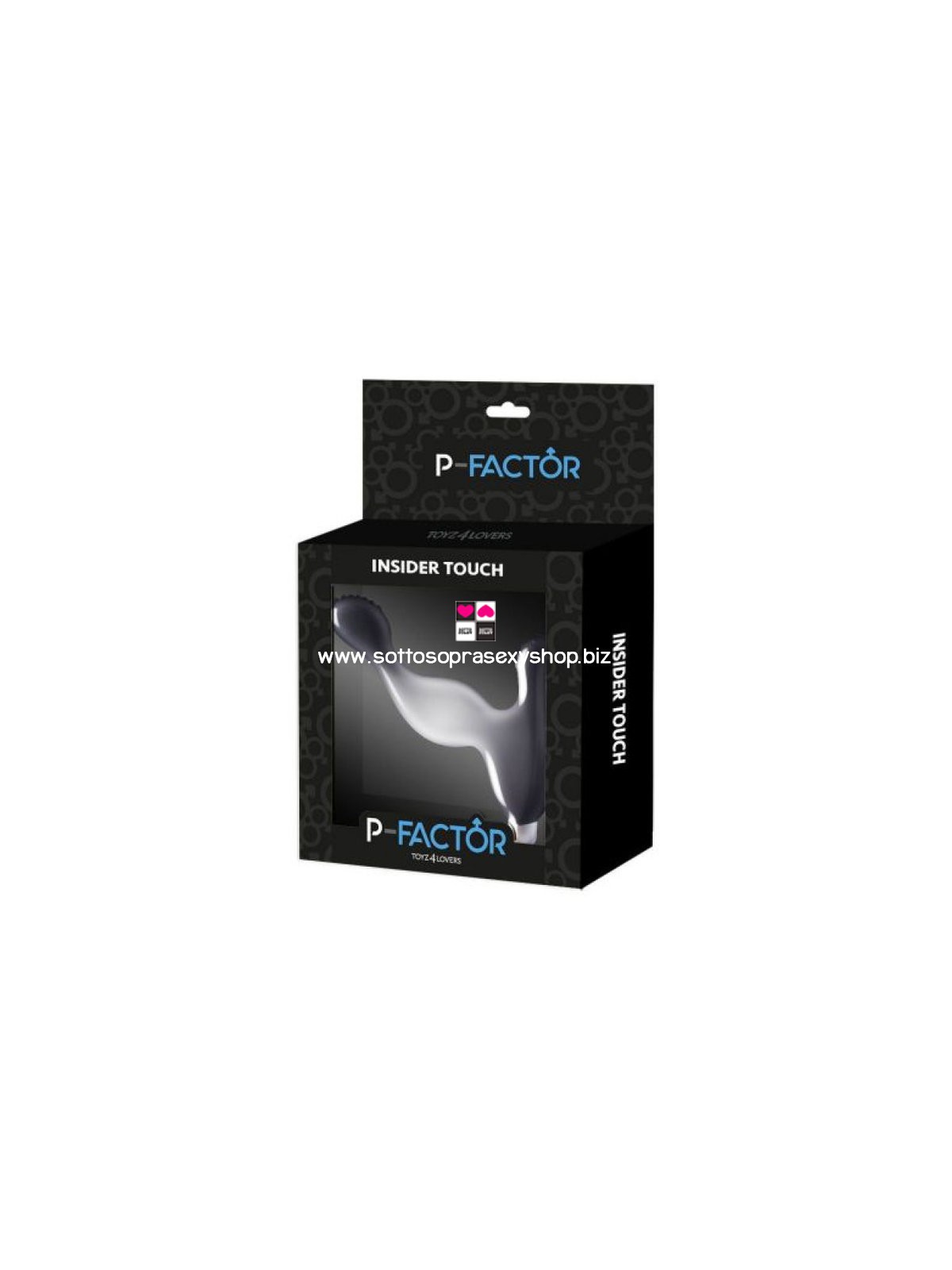Plug anale vibrante in silicone con bullet stimolatore prostatico per uomo