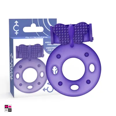 Anello vibrante in silicone ricaricabile