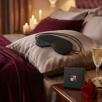 Benda nera per gli occhi