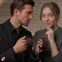 Cavigliere polsini in ecopelle BDSM