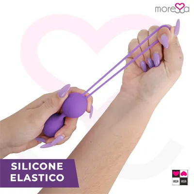Palline Moressa Osian doppie in silicone