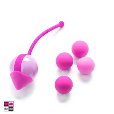 Set di palline per il pavimento pelvico con quattro pesi